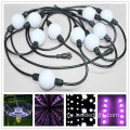 အပြင်ဘက်ဆွဲထား LED pixel ဘောလုံးကို string